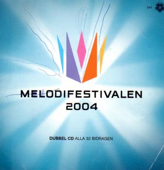 Melodifestivalen 2004 - 2 CD - Eurovision Song Contest Schweden Mello - Vorentscheid Schweden