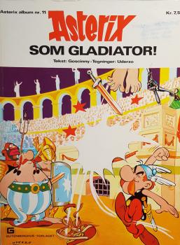 Asterix dänisch Nr. 11  - ASTERIX som Gladiator - 1973 - gebraucht