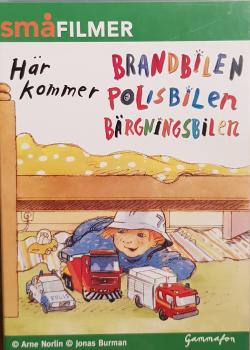 Hörspiel Bilderbuch auf DVD  schwedisch - Halvan - Här kommer Brandbilen - Polisbilen - Bärgningsbilen