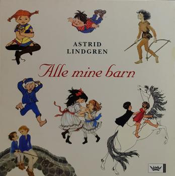 Astrid Lindgren book Norwegian -  Alle mine barn -  Emil Ronja Pippi Mio Bullerby - Norsk