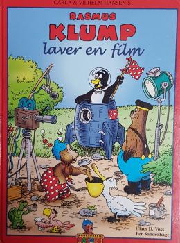 Kinderbuch DÄNISCH - Rasmus Klump laver en film - Petzi - gebraucht - DIN A4 Hardcover