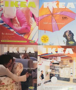 Special IKEA KATALOGE 4 Stück 2003 - SCHWEDISCH  SCHWEDEN RAR