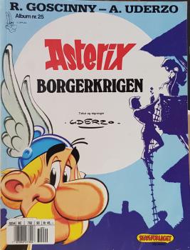 Asterix norwegisch Nr. 25  - ASTERIX BORGERKRIGEN - 1995 - 5.Auflage - gebraucht