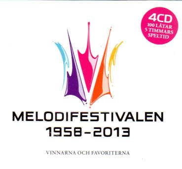 4 CD Box Melodifestivalen 1958 - 2013 Eurovision Sweden Schweden 100 Titel