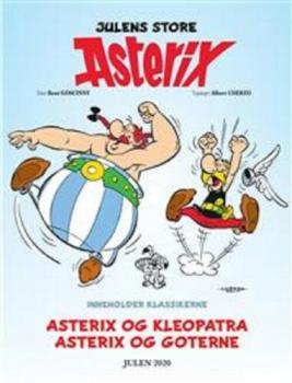2 Asterix NORWEGISCH in einem Buch - Weihnachtsausgabe 2020 - Asterix og Kleopatra und Asterix og Goterne