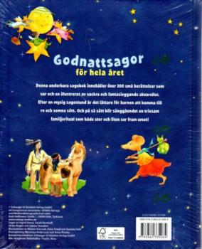 Book SWEDISH - Godnattsagor för hela året  - Bedtime story - NEW
