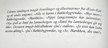 Preview: Astrid Lindgren book Norwegian -  Julefortellinger Christmas Jul Pippi Emil  - Norsk