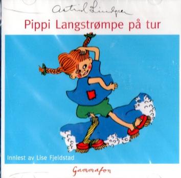 Pippi Langstrompe på tur -  Astrid Lindgren CD Norwegian