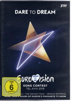 3 DVD EUROVISION SONG CONTEST Tel Aviv 2019 - DARE TO DREAM NEU NEW SEALED