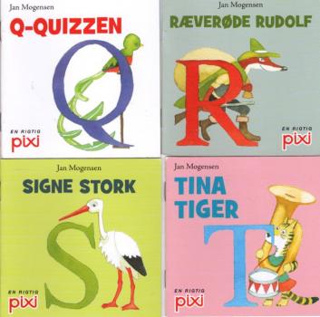 4 PIXI Bücher DÄNISCH Danish Dansk ABC Alfabet Alphabet