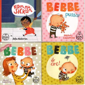 4 PIXI Buch Bücher SCHWEDISCH SWEDISH SVENSK