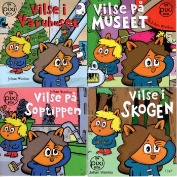 4 PIXI Buch Bücher SCHWEDISCH SWEDISH SVENSK