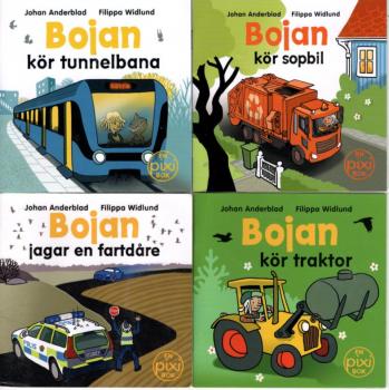 4 PIXI Buch Bücher SCHWEDISCH SWEDISH SVENSK