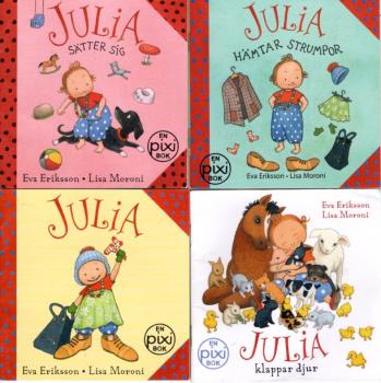 4 PIXI Buch Bücher SCHWEDISCH SWEDISH SVENSK