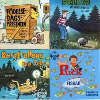 4 PIXI Buch Bücher SCHWEDISCH SWEDISH SVENSK
