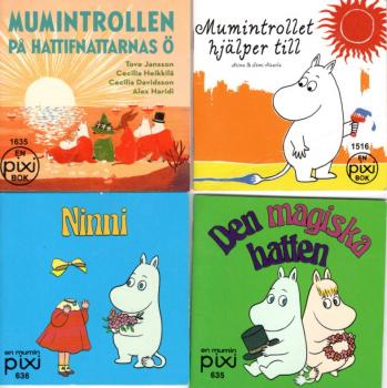 4 PIXI Buch Bücher SCHWEDISCH SWEDISH SVENSK