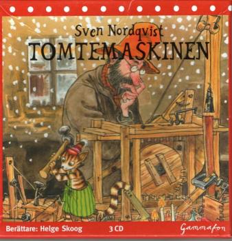 3 CD Hörbuch Pettersson Pettson und Findus SCHWEDISCH Tomtemaskinen Weihnachten Jul