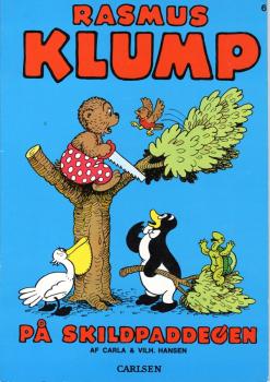 Childrens Book DANISH - Rasmus Klump på Skildpaddeoen - Petzi Nr. 6