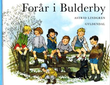 Astrid Lindgren book DANISH - Forår i Bulderby  - Bullerby - used