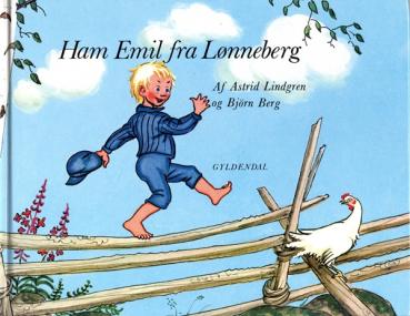 Astrid Lindgren book DANISH - Ham Emil Fra Lonneberg Lönneberga Michel