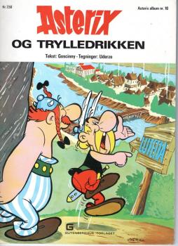 Asterix Danish Nr. 10  - ASTERIX og Trylledrikken  - 1973  used