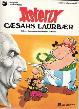 Asterix Danish Nr. 18  - ASTERIX Caesars Laurbaer - 1985 - used