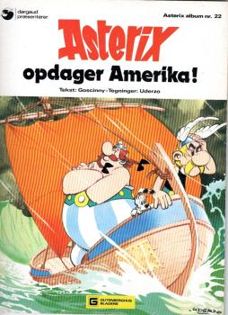 Asterix Danish Nr. 22 - ASTERIX opdager Amerika!  - 1987- used