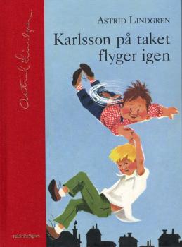 Astrid Lindgren book Swedish - Karlsson på pa taket flyger igen