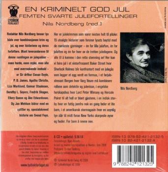 Preview: 8 CD HÖRBUCH NORWEGISCH - En Kriminelt God Jul Weihnachten Nils Nordberg NEU