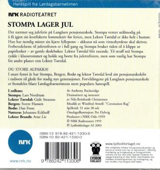 Preview: CD Hörbuch - NORWEGISCH -  Stompa Lager Jul Weihnachten Christmas NEU