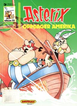 Asterix norwegisch Nr. 22  - ASTERIX Oppdager Amerika - 1978 - gebraucht