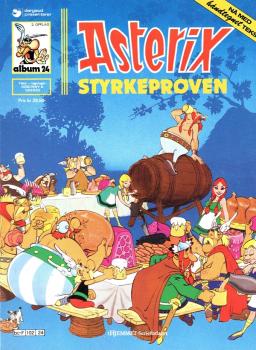 Asterix norwegisch Nr. 24  - ASTERIX Styrkeproven  - 1993 - 4.Auflage - gebraucht