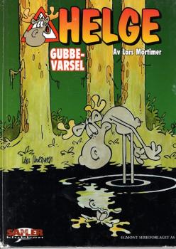 Hälge Helge Comic Elch Lars Mortimer - NORWEGISCH Album Gubbevarsel HARDCOVER