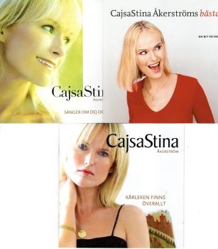 3 CD CajsaStina Cajsa Stina Akerström Schweden schwedisch bästa best of