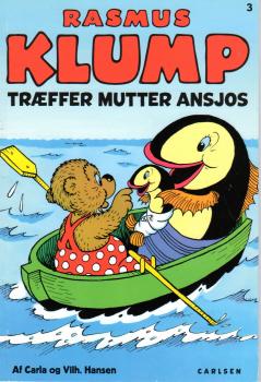 Kinderbuch DÄNISCH - Rasmus Klump traeffer Mutter Ansjos - Petzi - Nr. 3 gebraucht