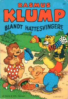 Kinderbuch DÄNISCH - Rasmus Klump Blandt Hattesvingere - Petzi - Nr. 27 gebraucht