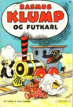 Kinderbuch DÄNISCH - Rasmus Klump og Futkarl - Petzi - Nr. 21 gebraucht