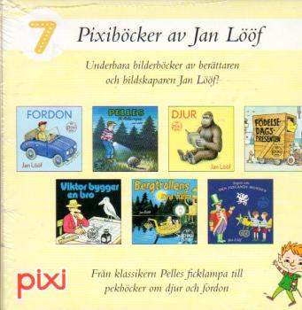 7 PIXI Box - SWEDISH - Jan Lööf - NEW