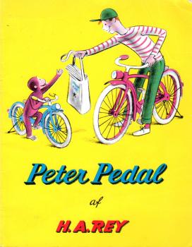 Peter Pedal DANISH - Peter Pedal af H.A.Rey - used - Softcover