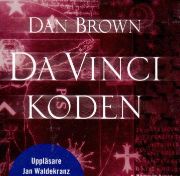 Dan Brown - Da Vinci Koden - Hörbuch  16 CD  schwedisch