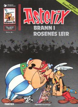 Asterix Norwegian Nr. 15  - ASTERIX Brann 1 Rosenes Leir  - 1986 - 4.th edition - used
