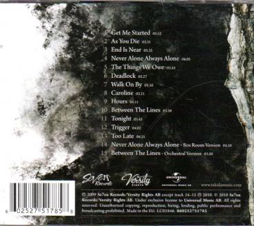 Takida - The Darker Instinct - PLATINUM EDITION , 2009, RAR , RARE