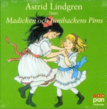A4 CD H rbuch Astrid Lindgren SCHWEDISCH Madicken Och Junibackens Pims 