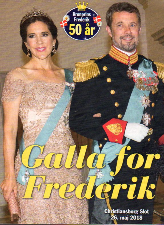Special edition for 50th birthday Kronprins Frederik 50 år ar - liv i billeder - Princess Mary