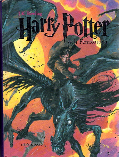 Harry Potter Book Swedish Harry Potter Och Fenixorden J K Rowling