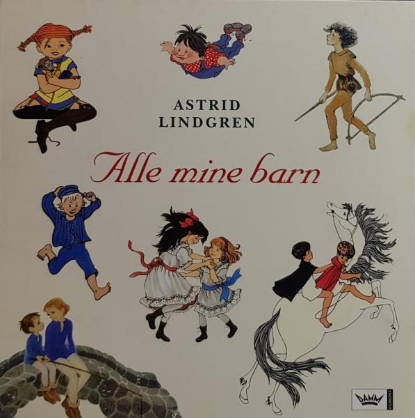 Astrid Lindgren book Norwegian -  Alle mine barn -  Emil Ronja Pippi Mio Bullerby - Norsk