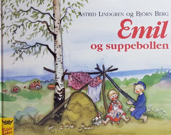 Astrid Lindgren book Norwegian - Emil og suppebollen - 2001