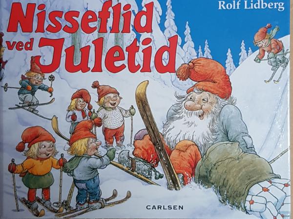 Children's book Danish - CHRISTMAS JUL - Nisseflid ved Juletid - used