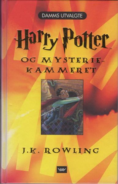 Harry Potter book Norwegian - og mysterie kammeret - J.K. Rowling - used from 2002 - Hardcover