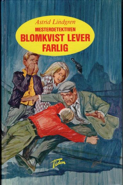 Astrid Lindgren Buch norwegisch  - Kalle Blomkvist - Mesterdetektiven Blomkvist lever farlig  - Norsk